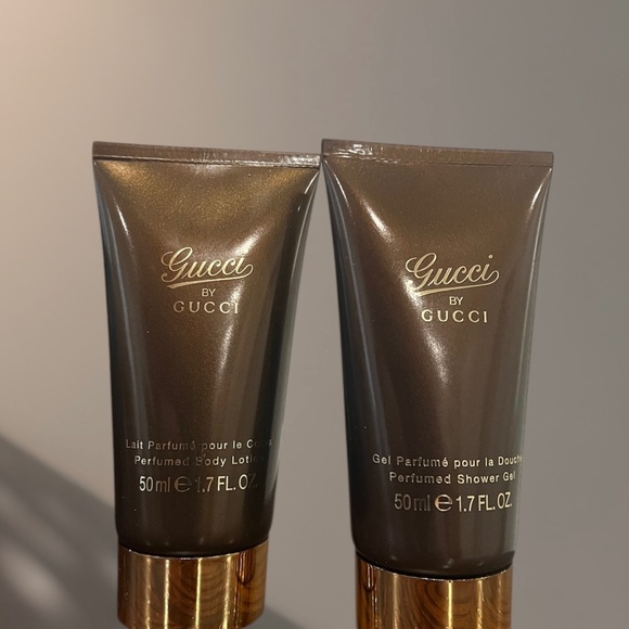 GUCCI by Gucci Travel Set: 1) Perfumed Body Lotion and 1) Perfumed Shower Gel